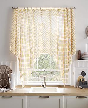 Тюль портьеры «Монверс (оранжевый)» | фото 3