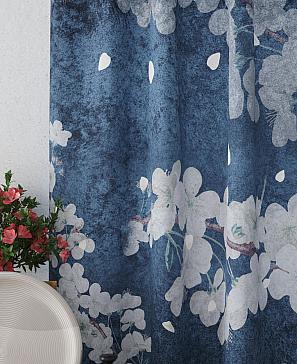 Комплект штор «Релогнес (темно-синий)» | фото 3