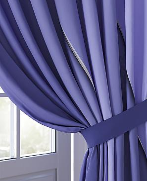 Комплект штор «Лекивинс» сине-фиолетового цвета