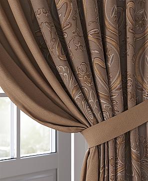 Комплект штор «Менверкис (коричневый)» | фото 2