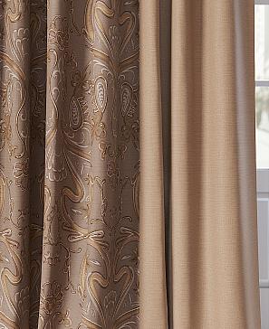 Комплект штор «Менверкис (коричневый)» | фото 3