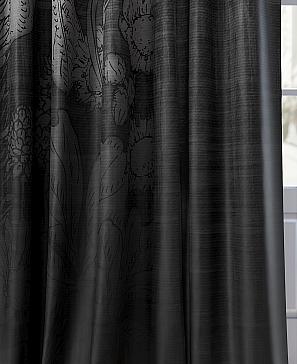Комплект штор «Конкверс (черный)» | фото 3