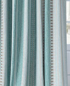 Комплект штор «Флонрест (бирюза)» | фото 3