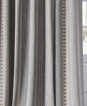 Комплект штор «Флонрест (серый). Левая. 320см. высота» | фото 3