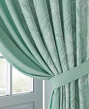 Комплект штор «Лорфорс (мятный)» | фото 2