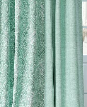 Комплект штор «Лорфорс (мятный)» | фото 3