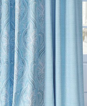Комплект штор «Лорфорс (голубой)» | фото 3