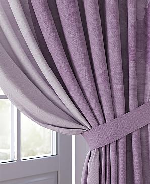 Комплект штор «Принфес» фиолетового цвета