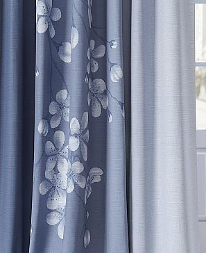 Комплект штор «Рименквирс (синий)» | фото 3