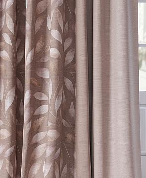 Комплект штор «Кронфир (бежево-коричневый)» | фото 3