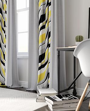 Комплект штор «Фронвирс (серый)» | фото 3