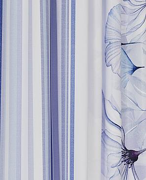 Комплект штор «Фронрис» сине-фиолетового цвета