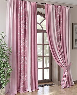 Комплект штор «Квилионс (розовый)» | фото 3