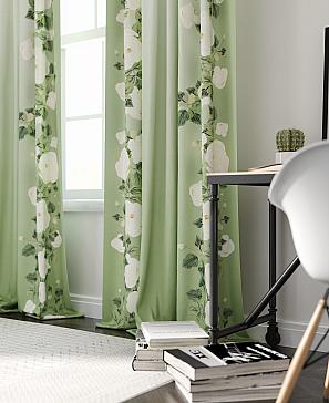 Комплект штор «Венквист (зеленый)» | фото 3