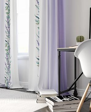 Комплект штор «Лорифирс» сиреневого цвета