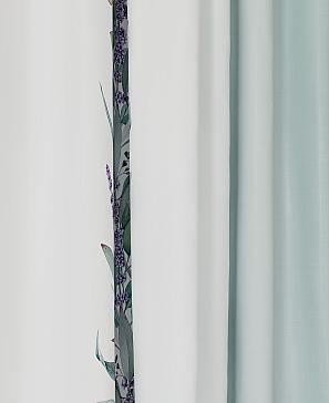 Комплект штор «Лорифирс» бирюзового цвета