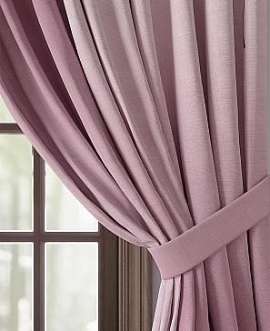 Комплект штор «Лирфорс» ягодного цвета