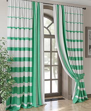 Комплект штор «Рилфенс (зеленый)» | фото 3