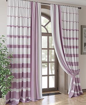 Комплект штор «Рилфенс (холодная роза)» | фото 3