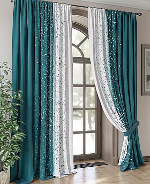 Комплект штор «Леквенор (морская волна)» | фото 3
