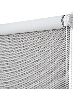 Готовые мини рулонные шторы Сканди Серый блэкаут