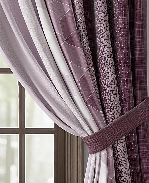 Комплект штор «Лернет» фиолетового цвета