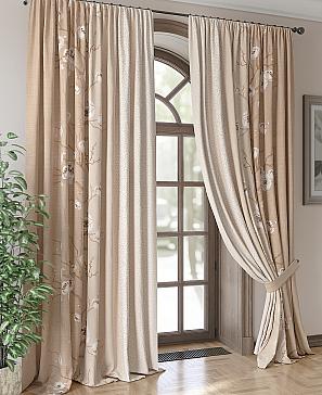 Комплект штор «Некиолинс (бежевый)» | фото 3