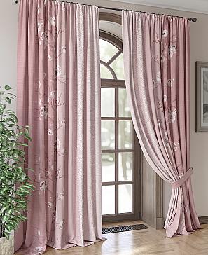 Комплект штор «Некиолинс (розовый)» | фото 3