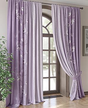 Комплект штор «Некиолинс (фиолетовый)» | фото 3