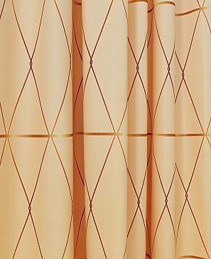Комплект штор «Лорденвис» оранжевого цвета