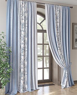 Комплект штор «Рофирос (голубой)» | фото 3