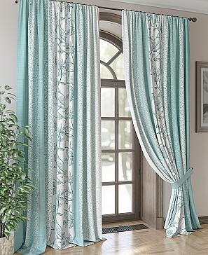 Комплект штор «Рофирос (бирюза)» | фото 3
