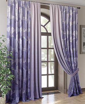 Комплект штор «Ронфертис (фиолетовый)» | фото 3