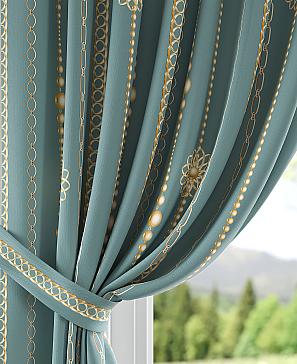 Комплект штор «Ралинбис (зеленый)»