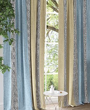 Комплект штор «Ривернол (желто-голубой)» | фото 3