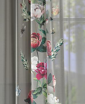 Тюль «Остиос (серый)»