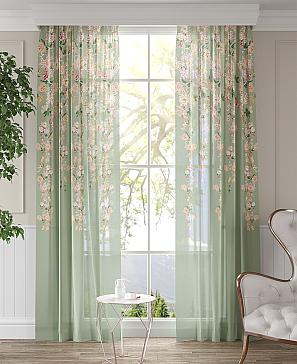 Тюль «Ласотиф (зеленый)» | фото 3