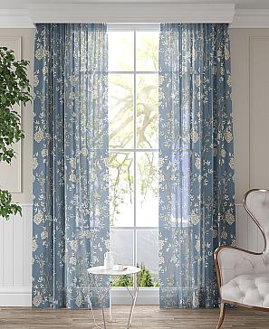 Тюль «Лонфорос (синий)» | фото 3