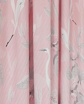 Комплект штор «Лонмиренс» розового цвета