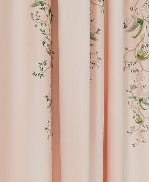 Комплект штор «Фронверс» персикового цвета