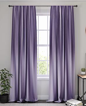 Комплект штор «Люфиус» фиолетового цвета