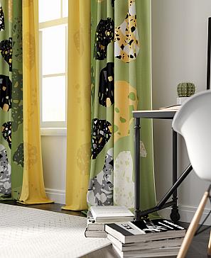 Комплект штор «Фронквирс (зеленый)» | фото 3