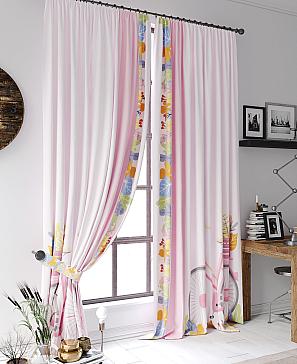 Комплект штор «Минза (розовый)» | фото 3