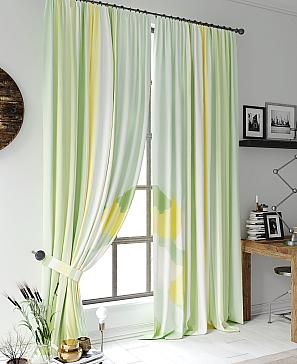 Комплект штор «Мирленис (зеленый)» | фото 3