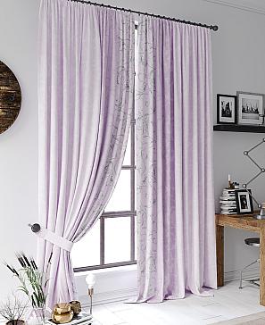 Комплект штор «Лирофенс (сиреневый)» | фото 3