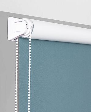 Рулонная штора «Энни блэкаут (голубой) ширина 98 см» | фото 3