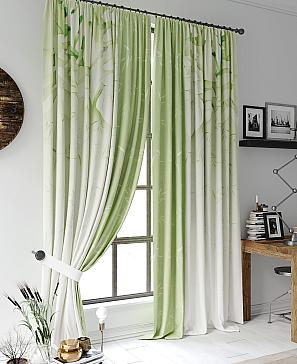 Комплект штор «Лиронефис (зеленый)» | фото 3