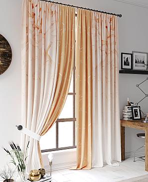 Комплект штор «Лиронефис (оранжевый)» | фото 3