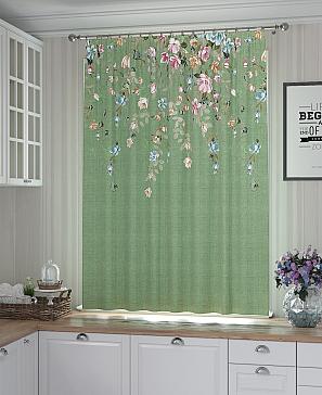 Портьера «Дервилерс (зеленый)» | фото 3