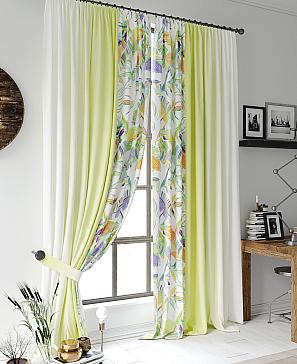 Комплект штор «Кенкрис (зеленый)» | фото 3